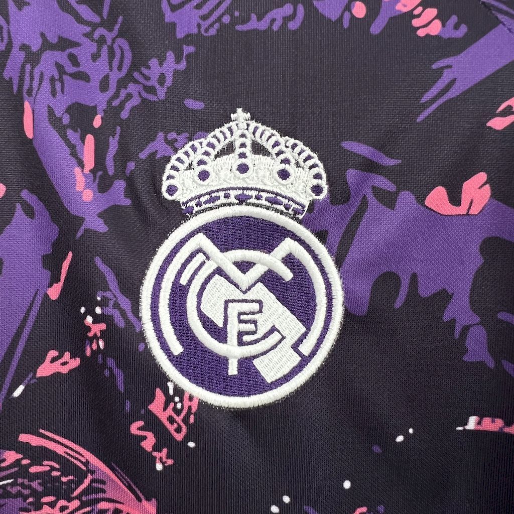 Real Madrid Purple Camo Kit