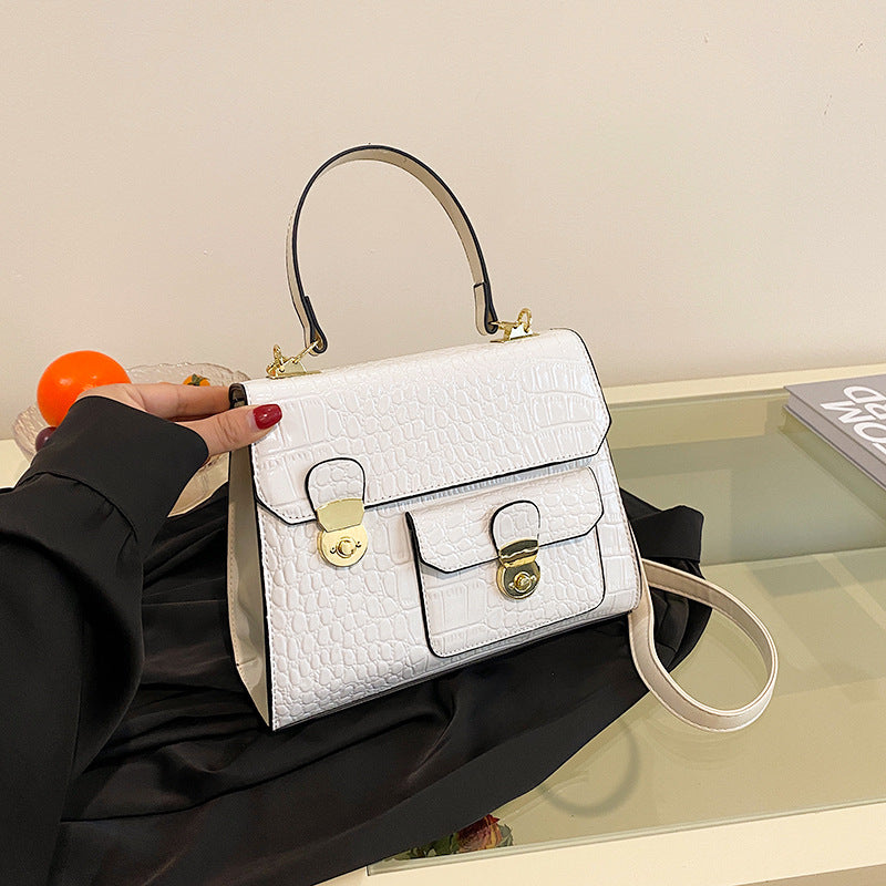 Éclat Croco Satchel