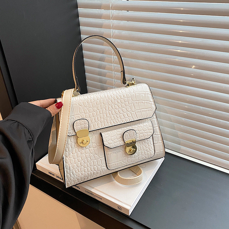 Éclat Croco Satchel